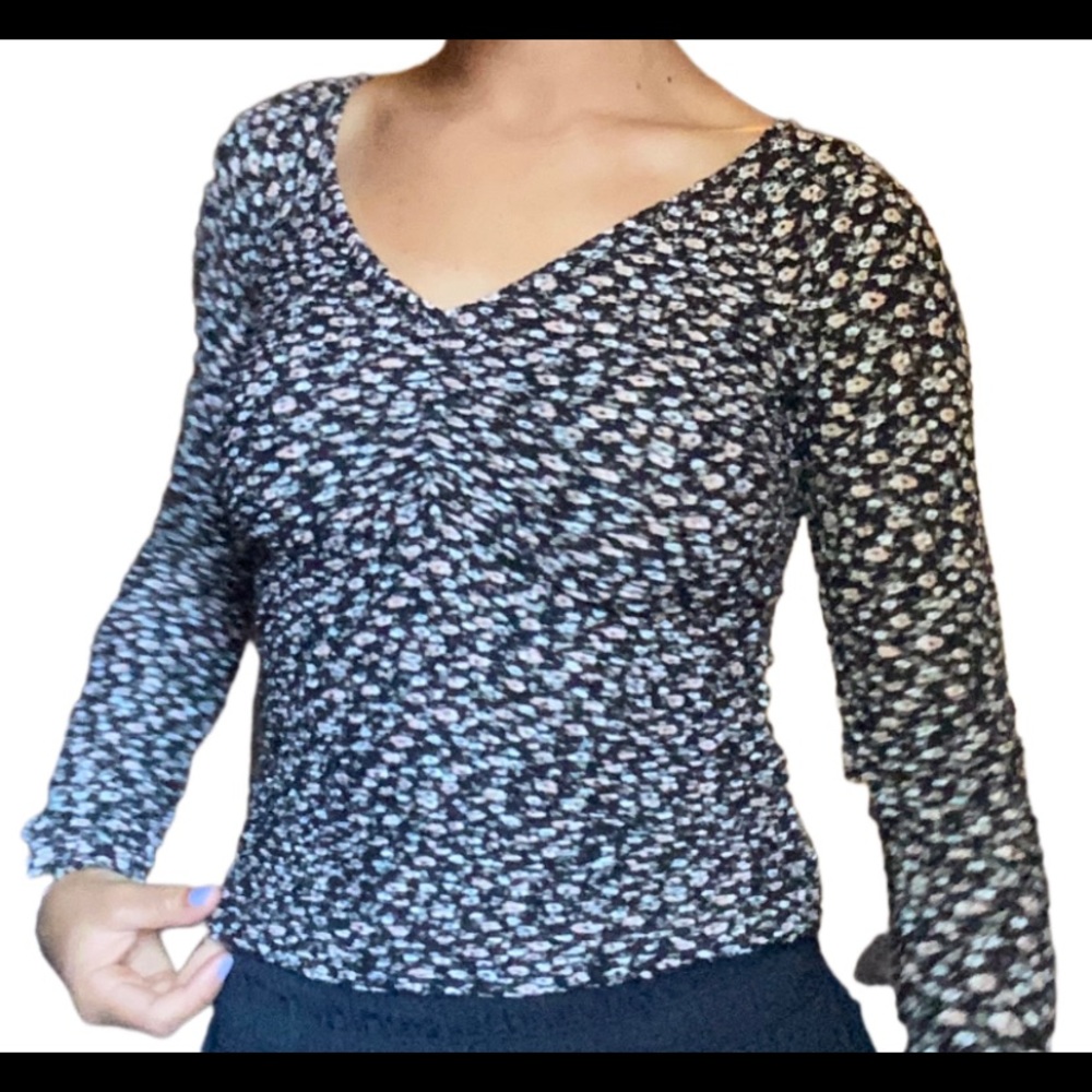 Hollister Floral Long Sleeve